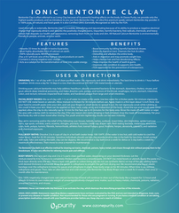 IONIC BENTONITE CLAY